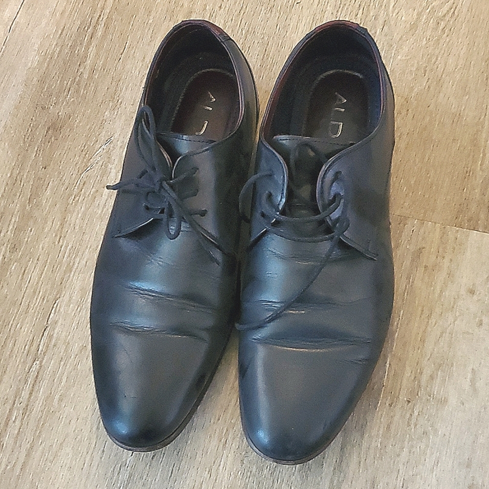Two Genuine Leather Aldo Men's Shoe